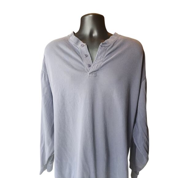 Cabelas Henley Shirt Outdoor Men 3XL Long Sleeve Top Hunting Fishing Hiking Work - Picture 9 of 16